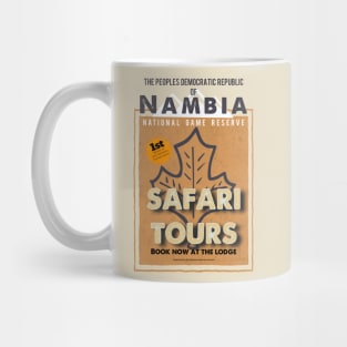 Safari tour at the Nambian Game Reserve Mug